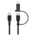 Miniatyrbillede 2 af 3: USB-kabel Belkin CAC003HQ1.5MBK Sort 1,5 m