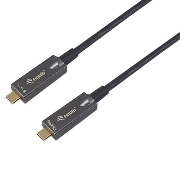 USB-C till USB-C Kabel Equip 119461 5 m Svart