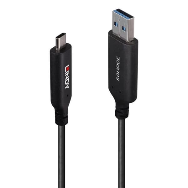 USB-Kaapeli LINDY 43395 Musta