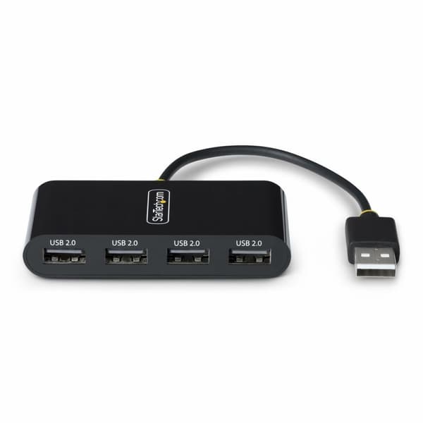 USB-kabel Startech ST4200MINI2-USB-HUB Sort