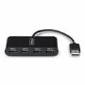 Miniatyrbillede 5 af 11: USB-kabel Startech ST4200MINI2-USB-HUB Sort