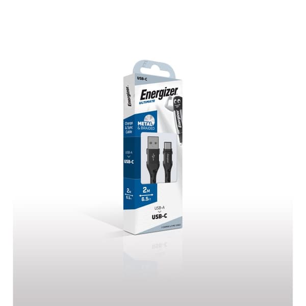 USB-C-kabel Energizer C520CKBK 2 m