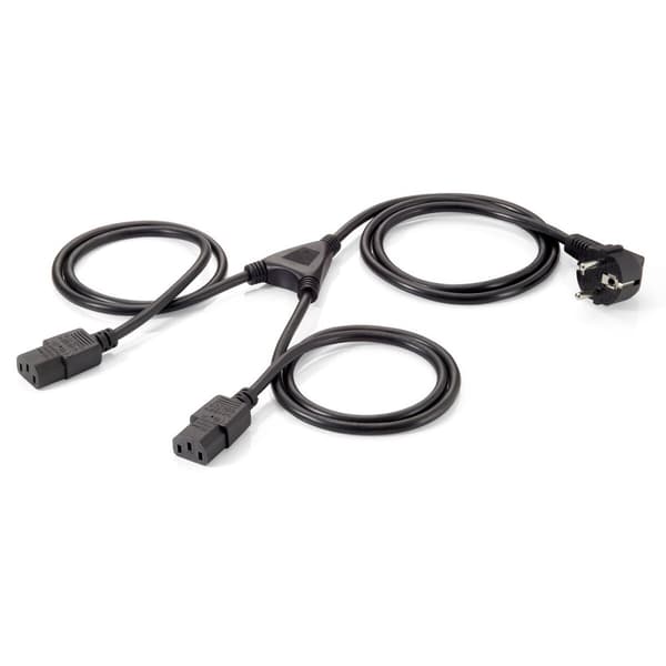 C13 Strømledning Equip 112220 Svart 1,8 m