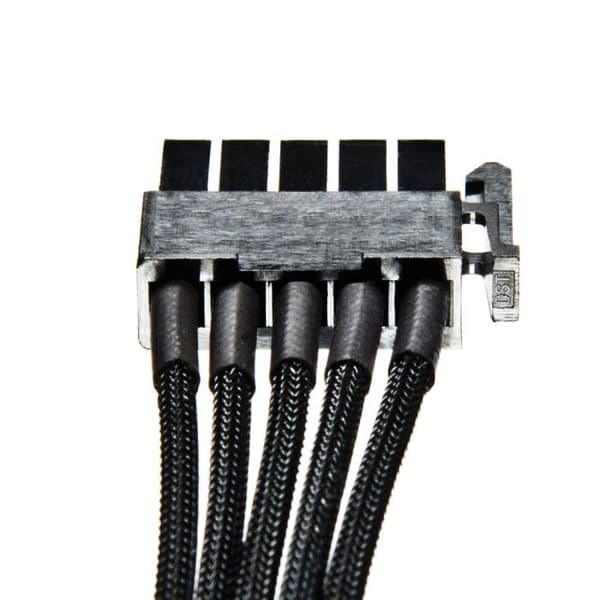 SATA-strömkabel - BE QUIET - CS-6720 - Flätad - Längd 700 mm - 2xSATA-kontakter