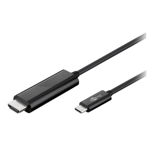 Goobay, USB-C til HDMI, USB-C HDMI-adapterkabel (4k 60 Hz)