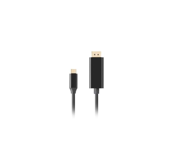 Lanberg, USB-C till DisplayPort-kabel, CA-CMDP-10CU-0010-BK