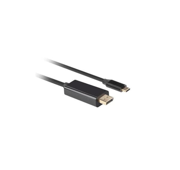 Lanberg, USB-C till DisplayPort-kabel, CA-CMDP-10CU-0010-BK