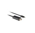 Miniatyrbild 4 av 4: Lanberg, USB-C till DisplayPort-kabel, CA-CMDP-10CU-0010-BK