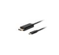 Miniatyrbild 1 av 4: Lanberg, USB-C till DisplayPort-kabel, CA-CMDP-10CU-0010-BK
