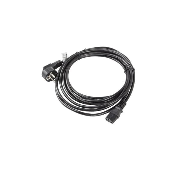 Lanberg, CEE 7/7 - IEC 320 C13 Virtajohto, CA-C13C-11CC-0050-BK