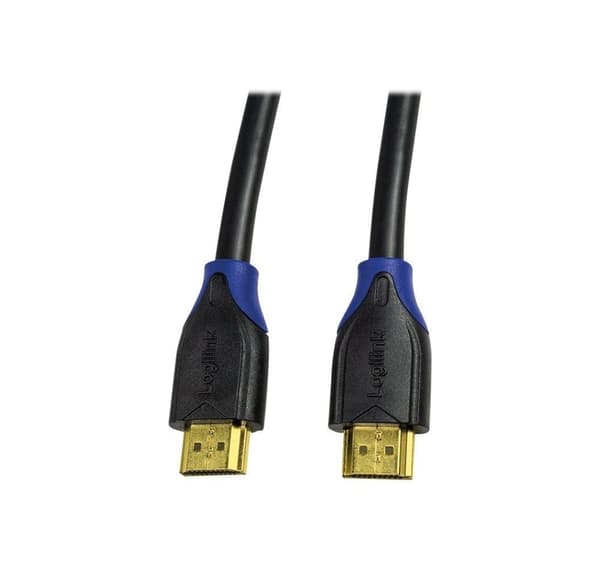 Logilink, HDMI till HDMI, Kabel HDMI High Speed med Ethernet, CH0066