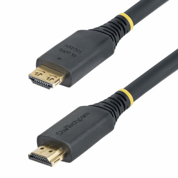 Laptopladdare Startech HDMI2-CABLE-GRIP-20F Svart