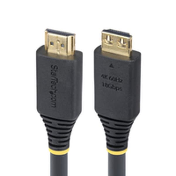 Laptopladdare Startech HDMI2-CABLE-GRIP-20F Svart