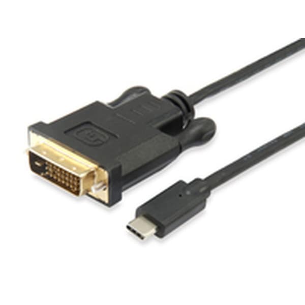 USB C till DVI Adapter Equip 133468 Svart 1,8 m