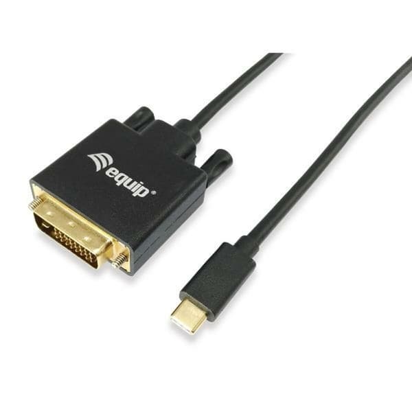 USB C till DVI Adapter Equip 133468 Svart 1,8 m