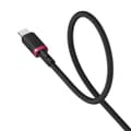 Miniatyrbild 3 av 7: USB-C till USB-C Kabel Baseus P10377803U01-03 Svart Röd 2 m