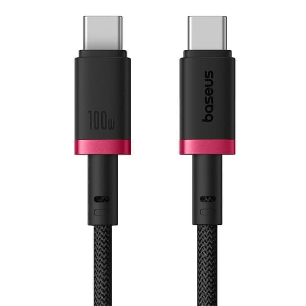 USB-C till USB-C Kabel Baseus P10377803U01-03 Svart Röd 2 m