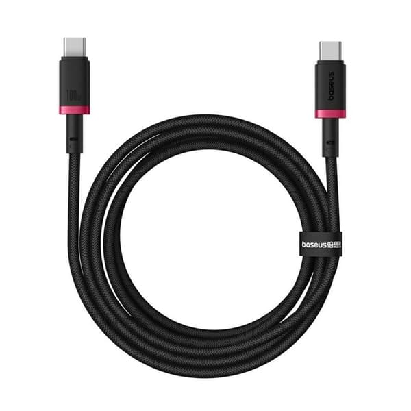 USB-C till USB-C Kabel Baseus P10377803U01-03 Svart Röd 2 m