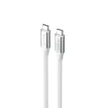 Pikkukuva 1 / 3: USB-C - USB-C kaapeli Havit CB6290 Valkoinen Harmaa 1 m