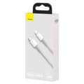 Miniatyrbild 10 av 11: Kabel USB-C till Lightning Baseus CATLGD-02 Vit 1 m
