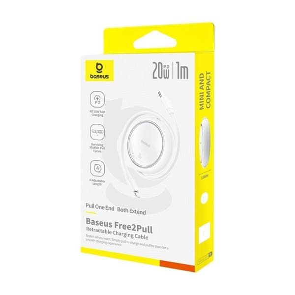 Kabel USB-C till Lightning Baseus P10364501211-00 Vit 1 m