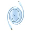 Miniatyrbillede 3 af 7: USB-C til Lightning-kabel Baseus P10364501311-00 Blå 1 m