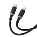 Miniatyrbild 2 av 7: USB-C till USB-C Kabel Baseus P10377803U01-00 Svart Guld 1 m