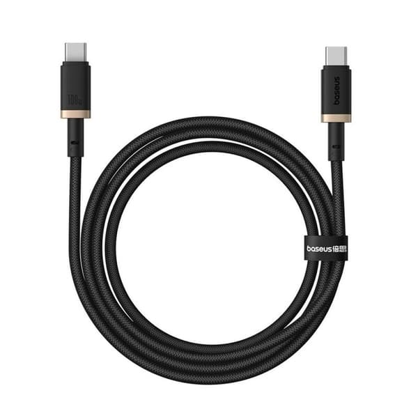 USB-C till USB-C Kabel Baseus P10377803U01-00 Svart Guld 1 m