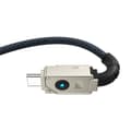 Miniatyrbild 3 av 8: USB A till USB-C Kabel Baseus P10355801221-00 Svart 1 m