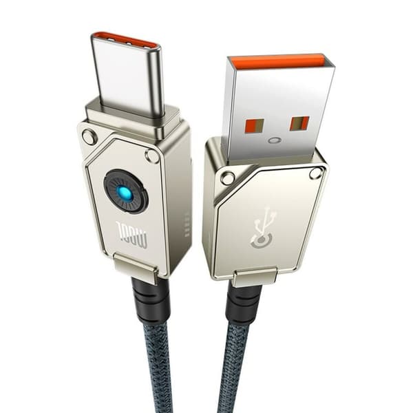 USB A till USB-C Kabel Baseus P10355801221-00 Svart 1 m