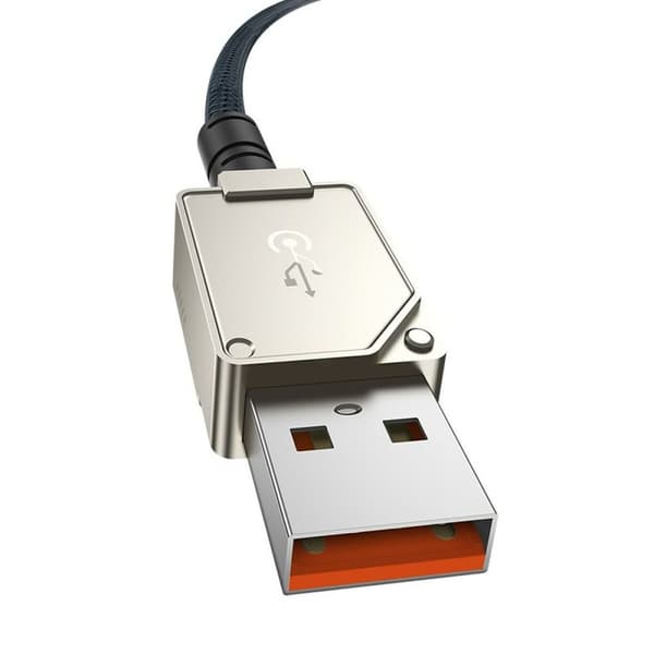 USB A till USB-C Kabel Baseus P10355801221-00 Svart 1 m