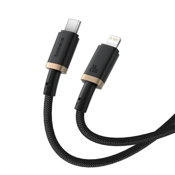 Kabel USB-C till Lightning Baseus P10377800U01-00 Svart Guld 1 m