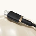 Miniatyrbild 5 av 7: Kabel USB-C till Lightning Baseus P10377800U01-00 Svart Guld 1 m