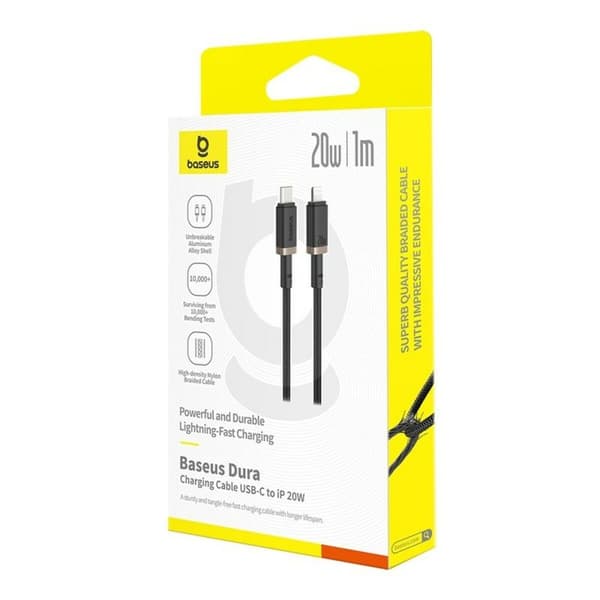 Kabel USB-C till Lightning Baseus P10377800U01-00 Svart Guld 1 m