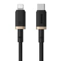 Miniatyrbild 2 av 7: Kabel USB-C till Lightning Baseus P10377800U01-00 Svart Guld 1 m