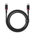 Pikkukuva 1 / 7: USB-C - USB-C kaapeli Baseus P10377803U01-01 Musta Punainen 1 m