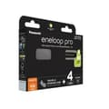 Miniatyrbild 1 av 6: Laddningsbara Batterier Panasonic BK-4HCDE/4CP+CASE