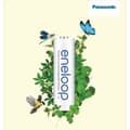 Miniatyrbild 3 av 6: Laddningsbara Batterier Panasonic BK-3HCDE/4CP+CASE