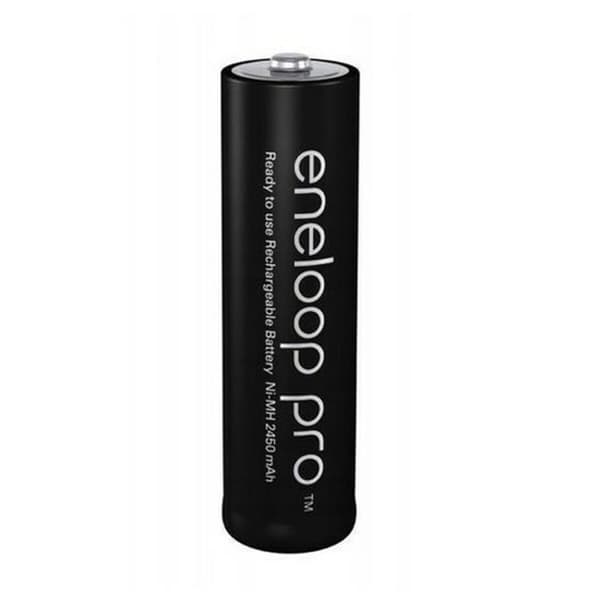 Laddningsbara Batterier Panasonic BK-3HCDE/4CP+CASE