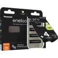 Miniatyrbillede 2 af 6: Genopladelige batterier Panasonic BK-4HCDE/4CP+CASE