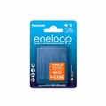 Miniatyrbillede 2 af 6: Genopladelige batterier Panasonic BK-4MCDE/4CP+CASE