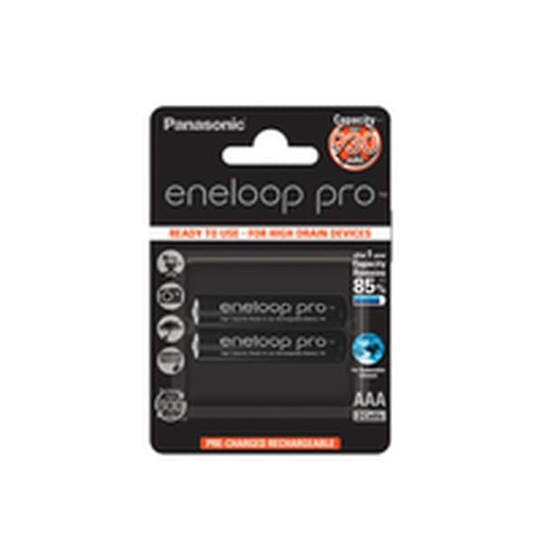 Ladattavat paristot Panasonic BK-4HCDE/2CP 1,2 V AAA