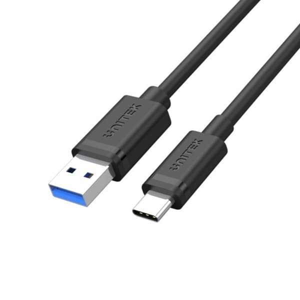 USB A till USB C Kabel Unitek C14103BK-2M Svart 2 m
