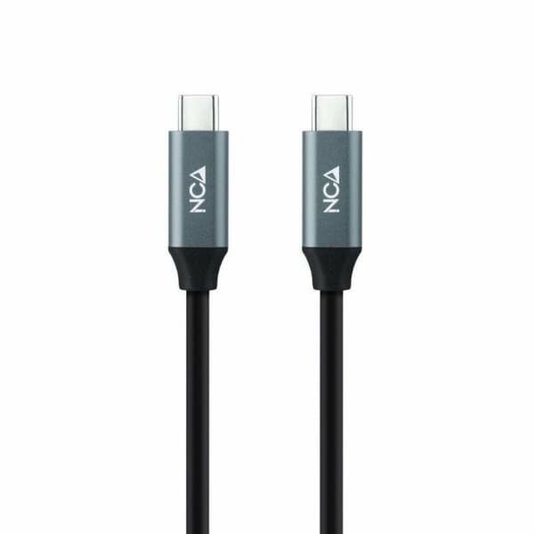 USB-C-kabel NANOCABLE 10.01.4301 Svart 1 m (1 antal)