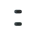 Miniatyrbild 3 av 3: USB-C-kabel NANOCABLE 10.01.4103-COMB 3 m Svart Svart/Grå (1 antal)
