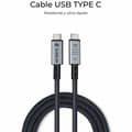 Miniatyrbild 3 av 5: USB-C till USB-C Kabel Subblim SUBCAB-C24010 1,5 m Svart