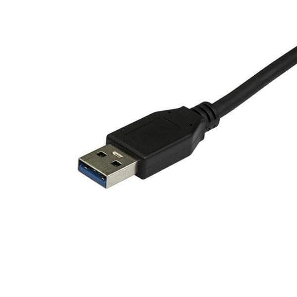 USB A till USB C Kabel Startech USB31AC50CM Svart