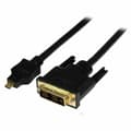 Miniatyrbild 1 av 2: HDMI till DVI Adpater Startech HDDDVIMM1M Svart 1 m