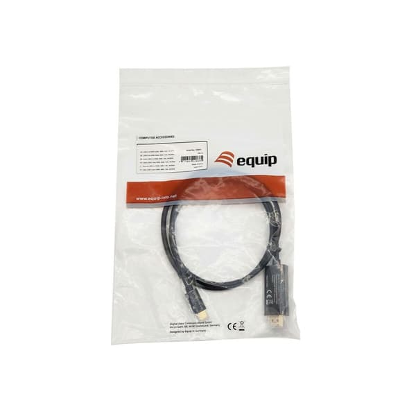 USB-C till HDMI Kabel Equip 13341107101 Svart 1 m