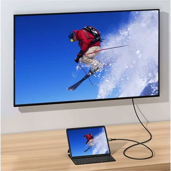 USB-C till HDMI Kabel Equip 13341107101 Svart 1 m